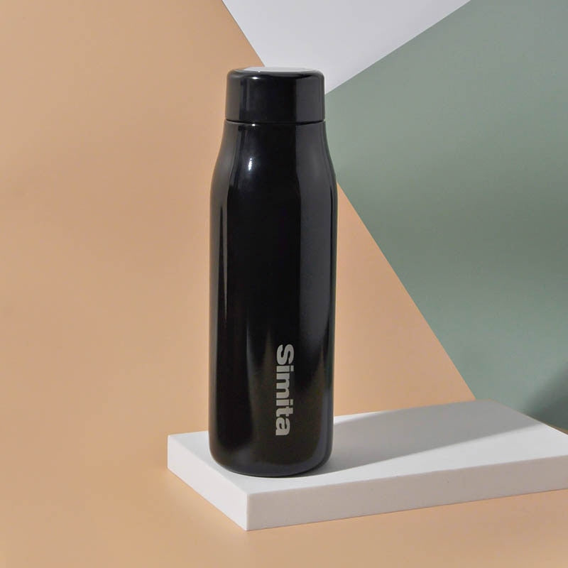 Thermos kan met temperatuur meter